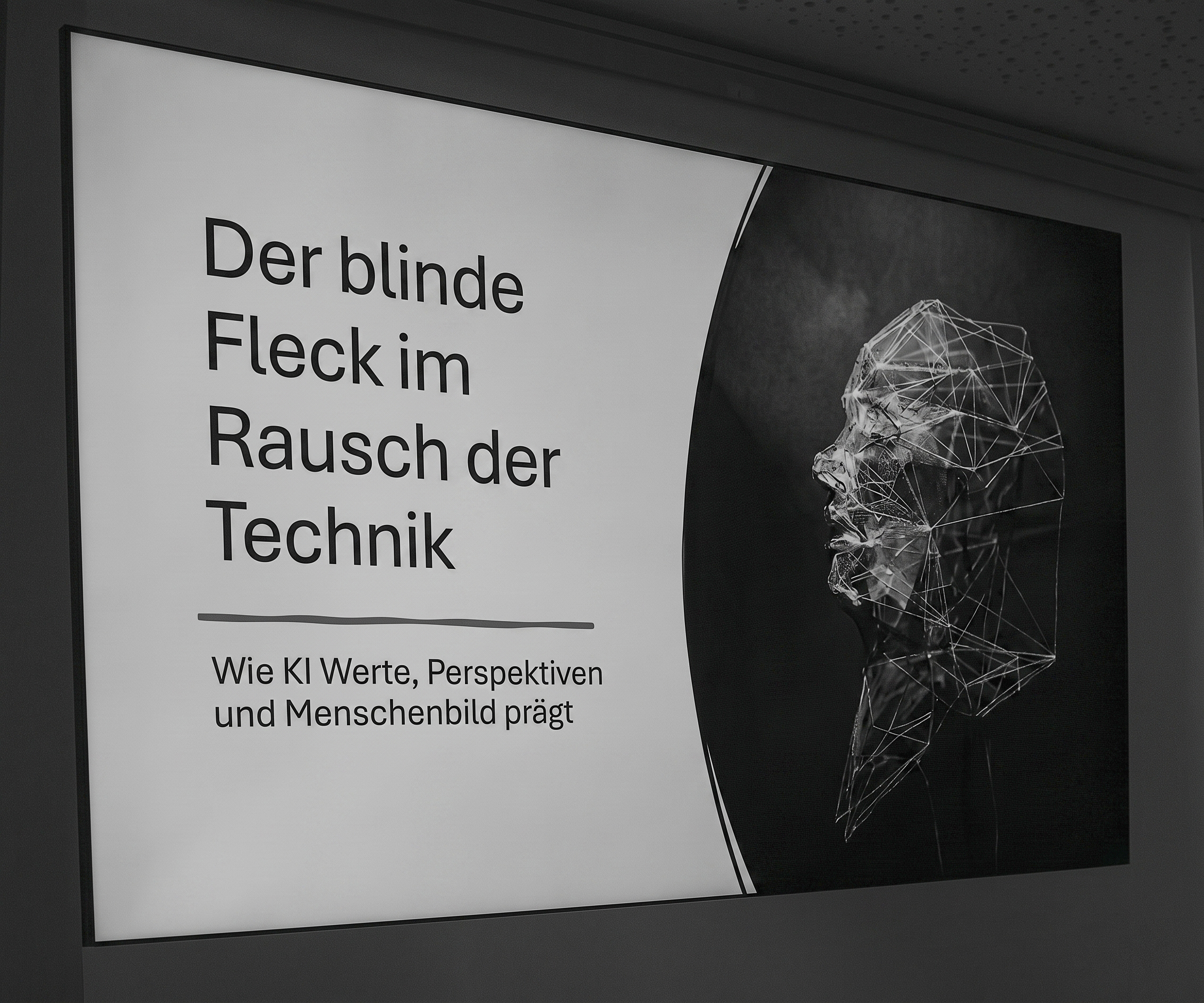 Vortrag – Der blinde Fleck im Rausch der Technik